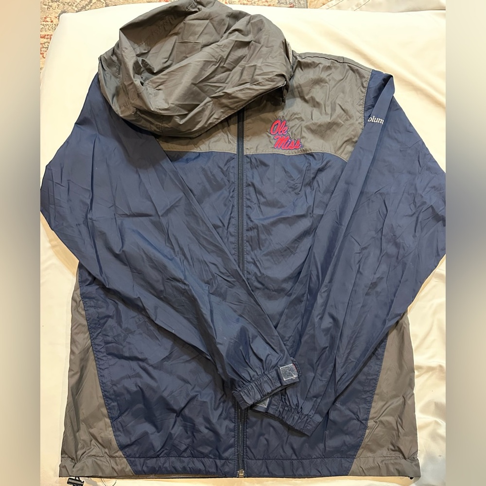 Columbia Ole Miss Windbreaker Jacket